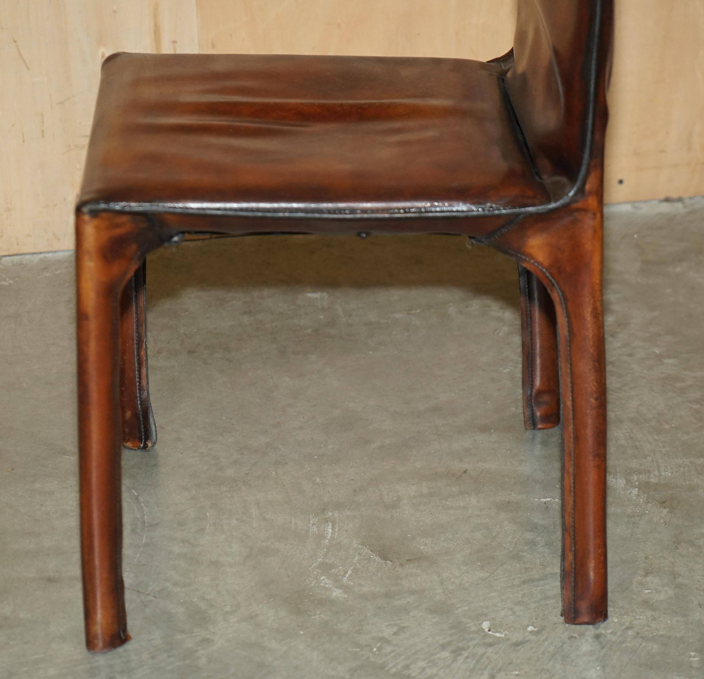 Vintage chair Cab 412 by Mario Bellini for Matteo Grassi, 1977