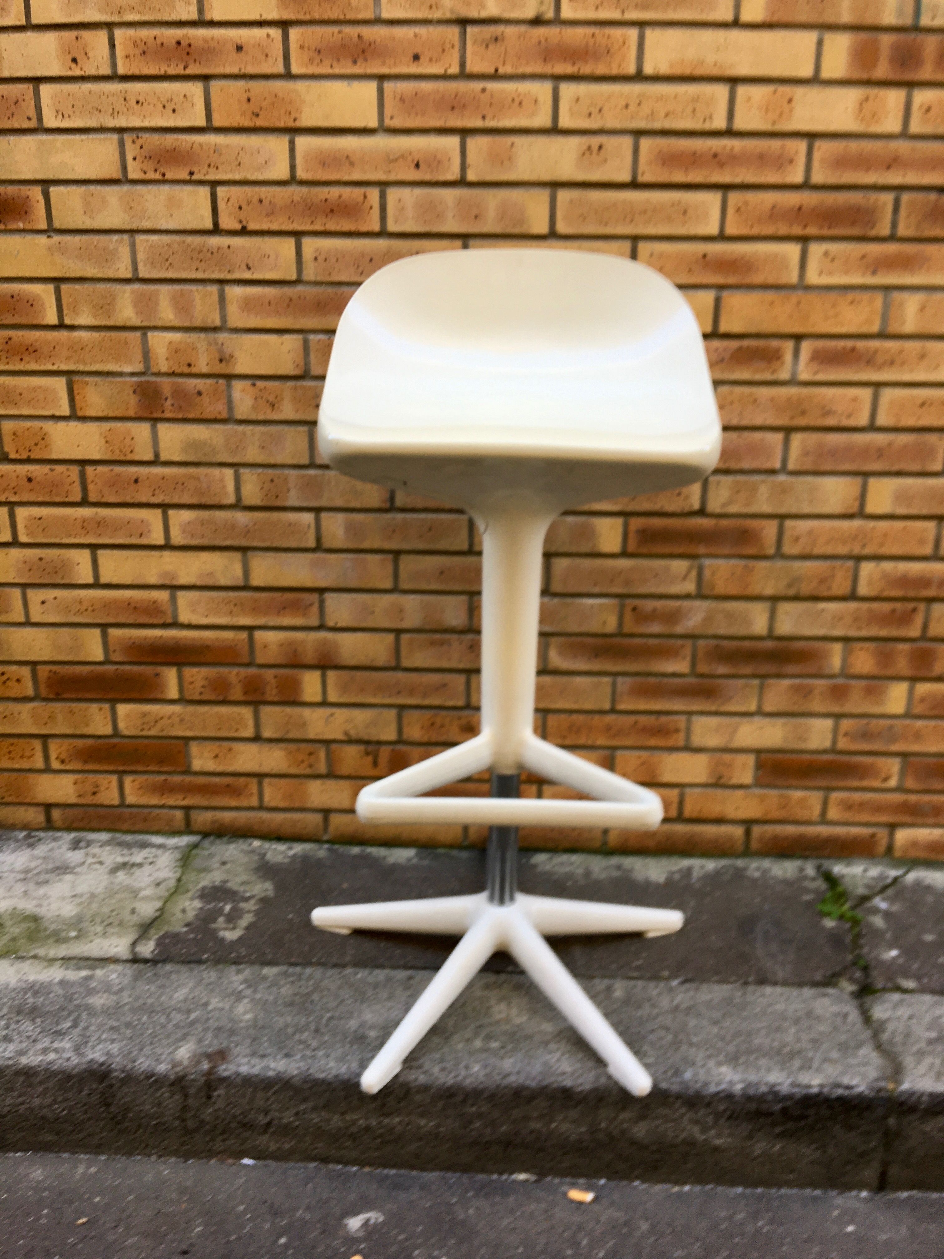 Antonio Citterio's spoon swivel stool for Kartell