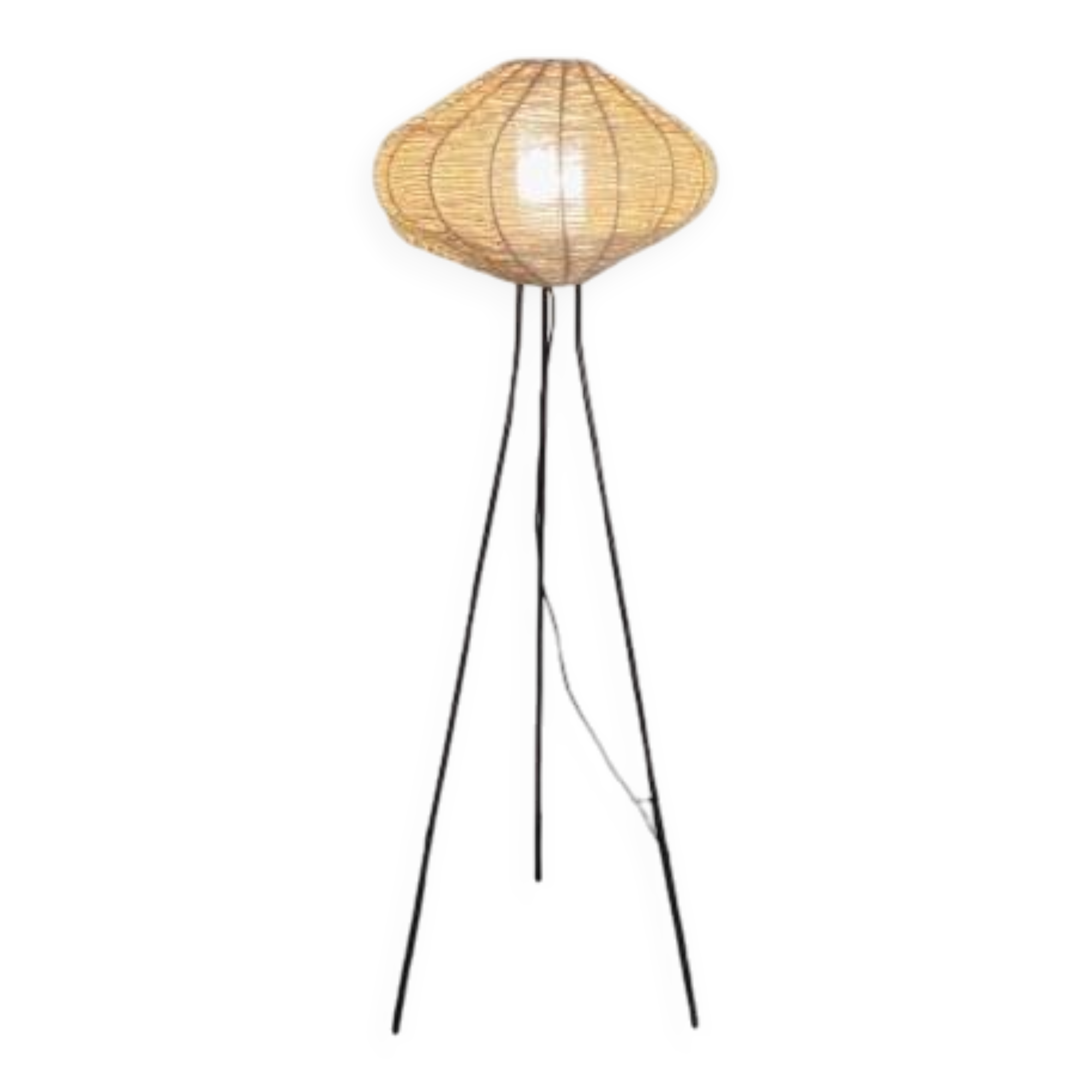 “Cocoon” floor lamp, 1950s