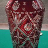 Vase en cristal de Bohème
