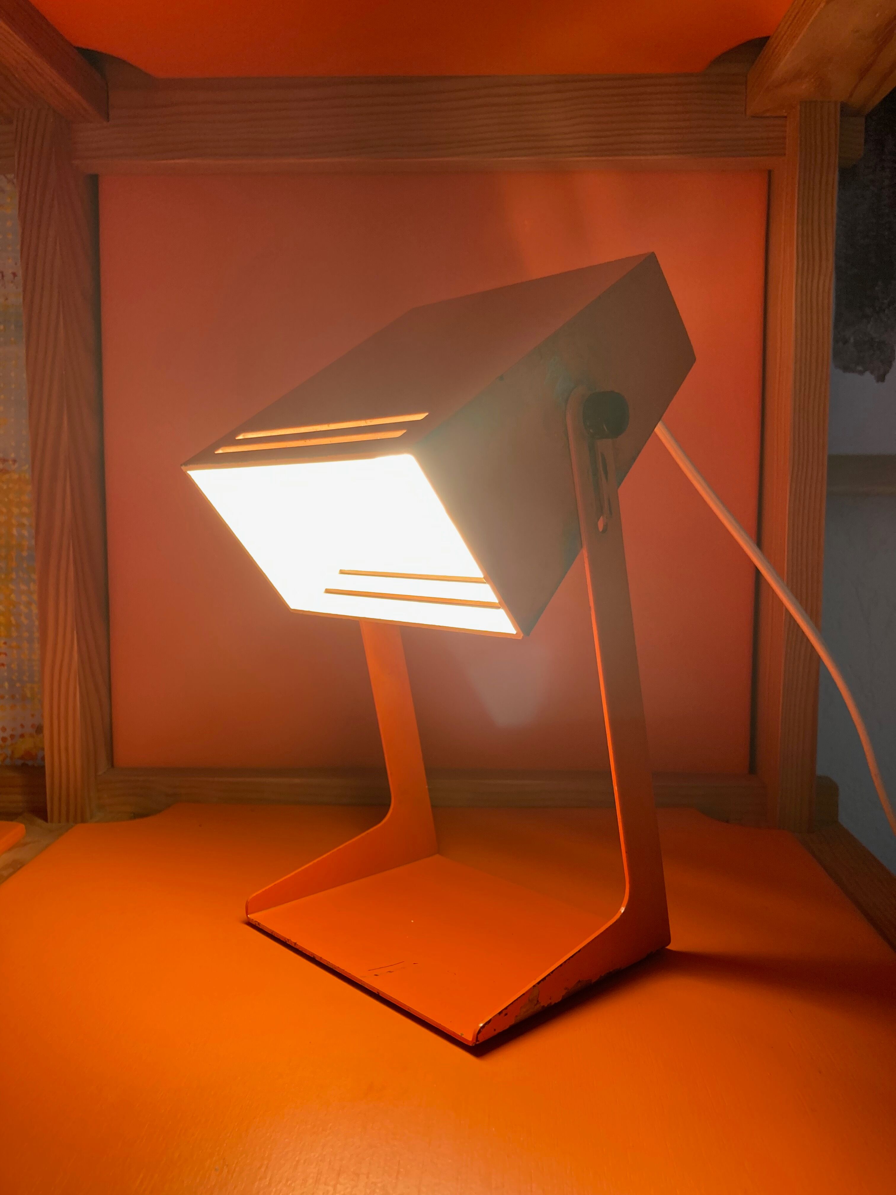 Vintage modernist desk lamp