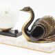 Lampe art deco cygne