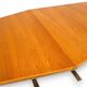 Large vintage conference table / dining table by Lübke from the 70s