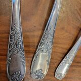 49-piece silver flatware set