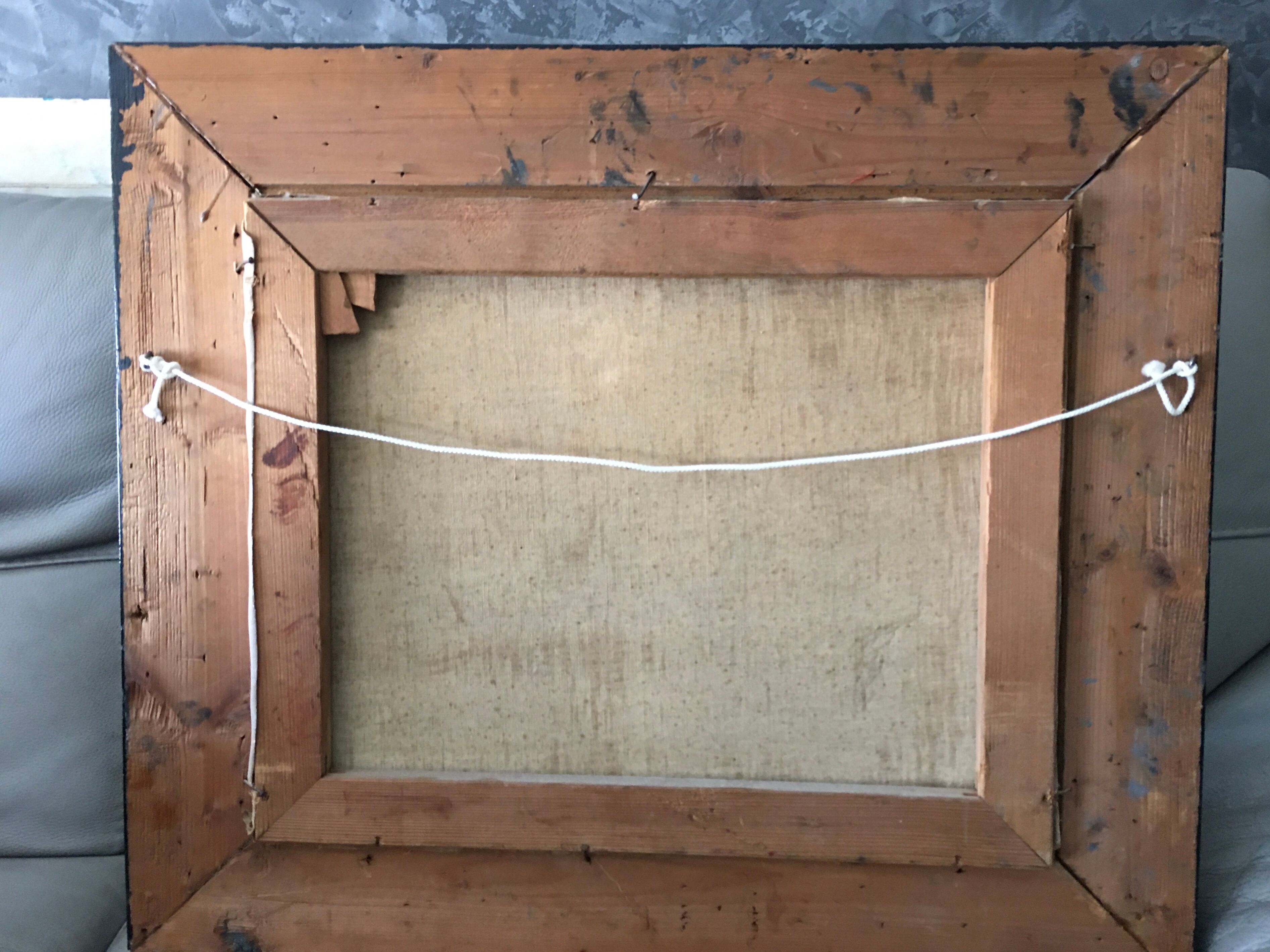 Table oil on canvas flowers