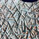 Grand vase plat forme lentille