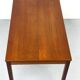 Petit bureau en teck avec trois tiroirs de Domino Møbler, années 1970.