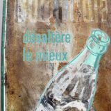 Old coca cola advertising plate 60s