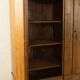 Classicist wardrobe from around 1840, solid oak, Austria
