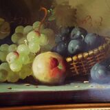 Still life on panel signed Huyet