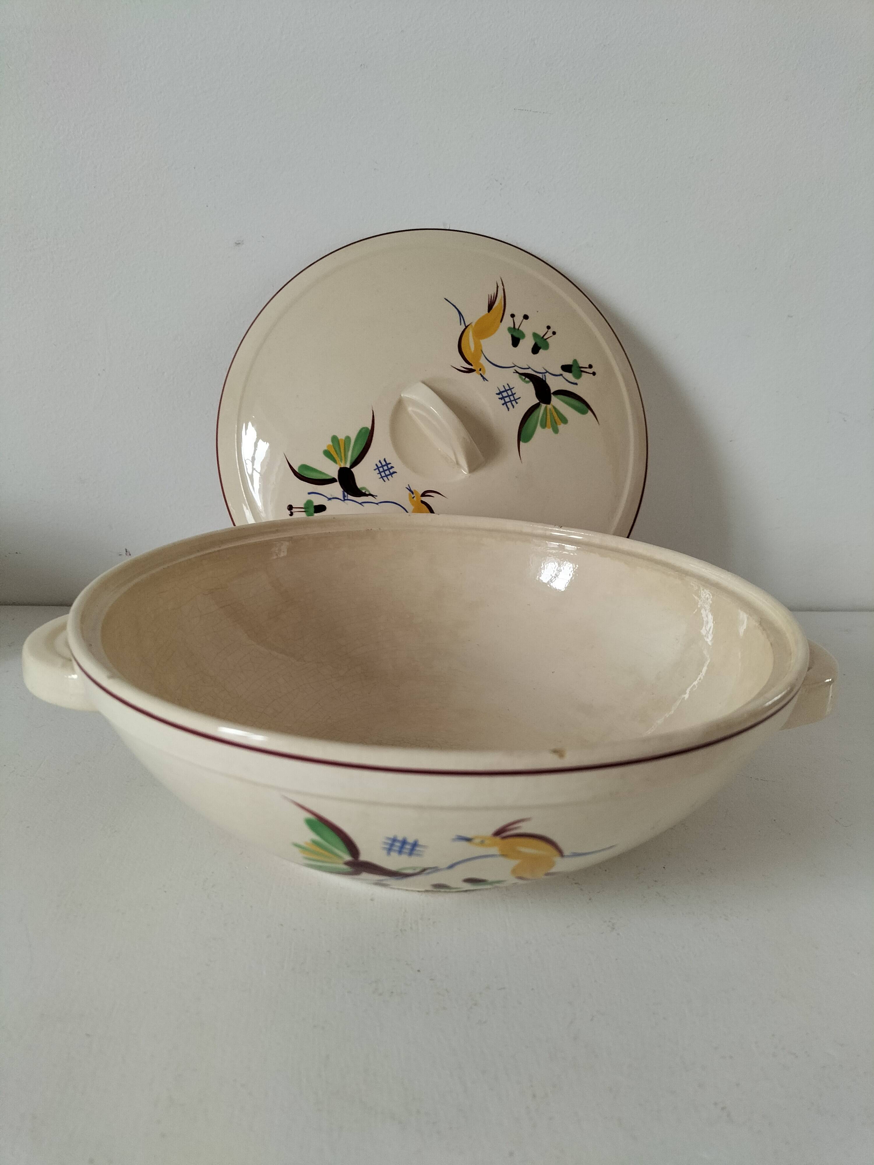 Salins soup tureen, 1940s-50s