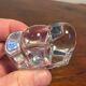 Daum France Crystal Salt and Pepper Shakers