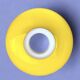 Large vintage yellow opaline pendant lampshade