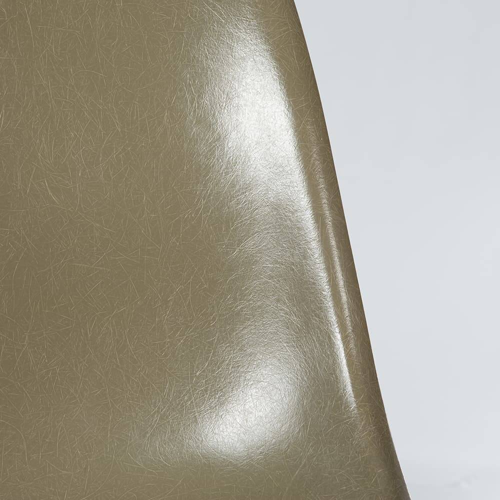 Raw Umber Herman Miller Vintage Original Eames DSW Side Shell Chair