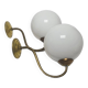 Art Deco wall lamp, Poland, 1950s, set of 2