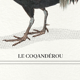 Lot de 2 chimère encadrées lithographie gravure animal