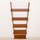 Danish teak shelving unit, set of 5 shelves, 1960s