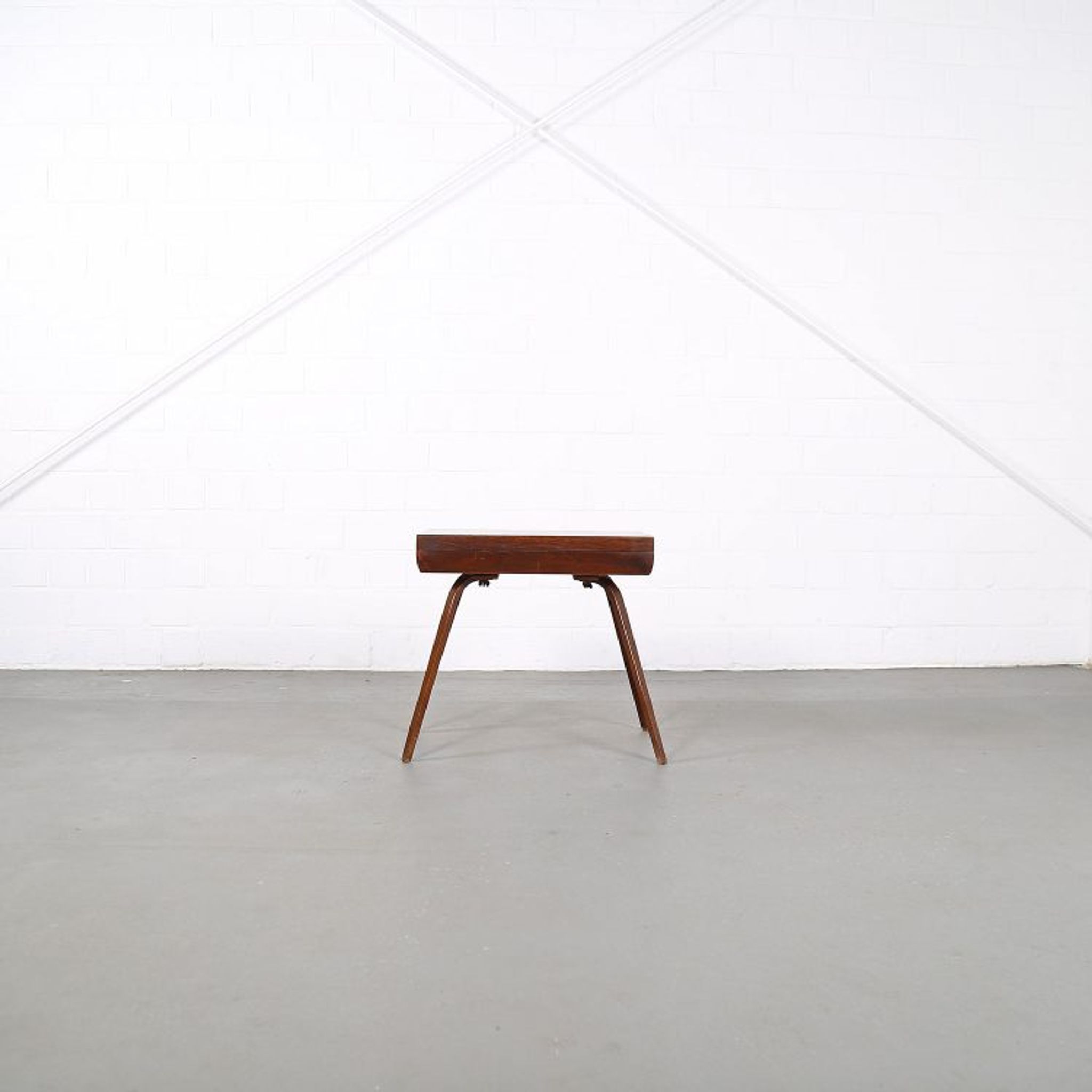 Vintage rosewood cutlery console