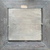 Tableau, huile sur panneau "L'emerveillement" Charles Édouard ELMERICH (1813-1889)