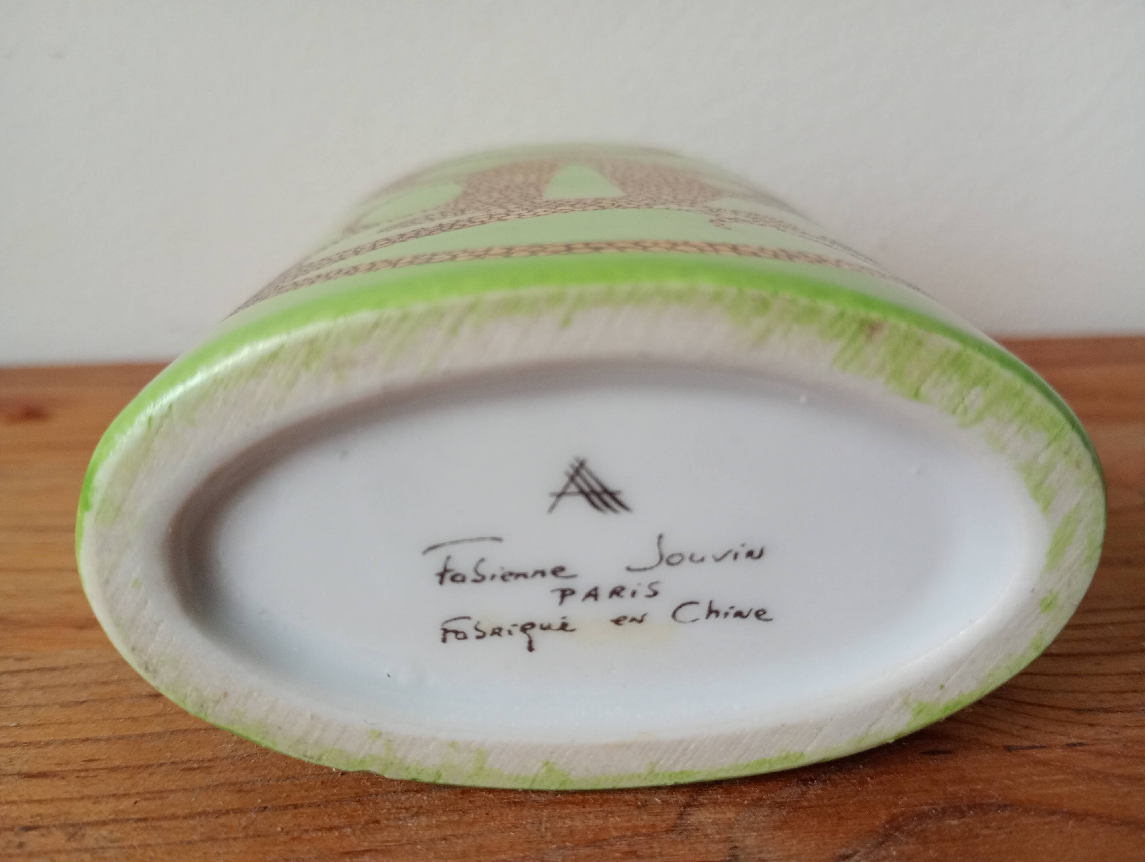Fabienne Jouvin bottle vase Asiatic
