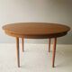 Schreiber Mid Schreiber Extending Dining Table Retro Teak grain Formica