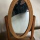 Produit BHV  Miroir de table en corde et bois brut 1970