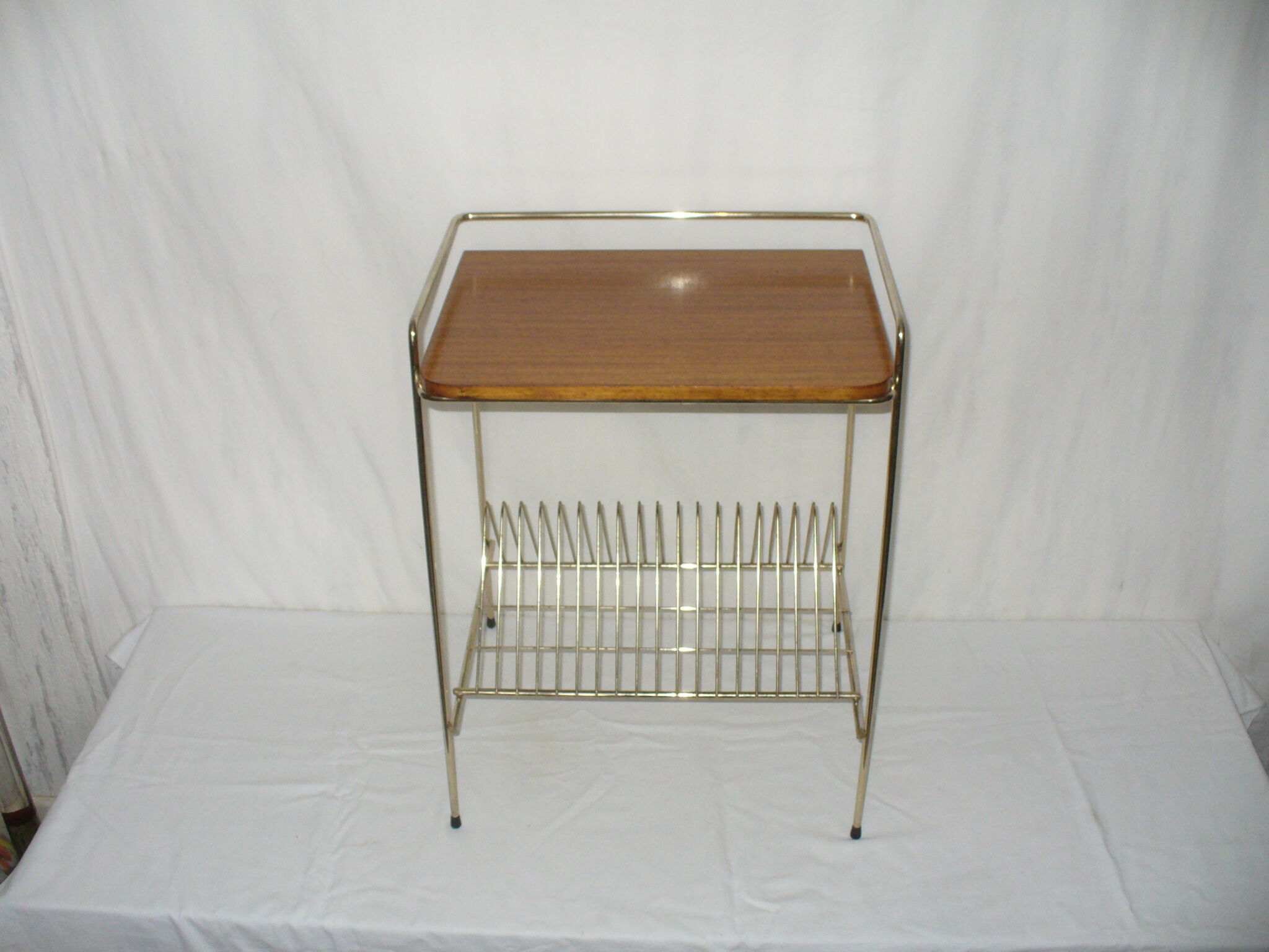 Table porte-vinyle des années 50 - 60