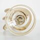 Vintage mid-century artistic vase, beige sand, Murano glass, Europe, 1970.