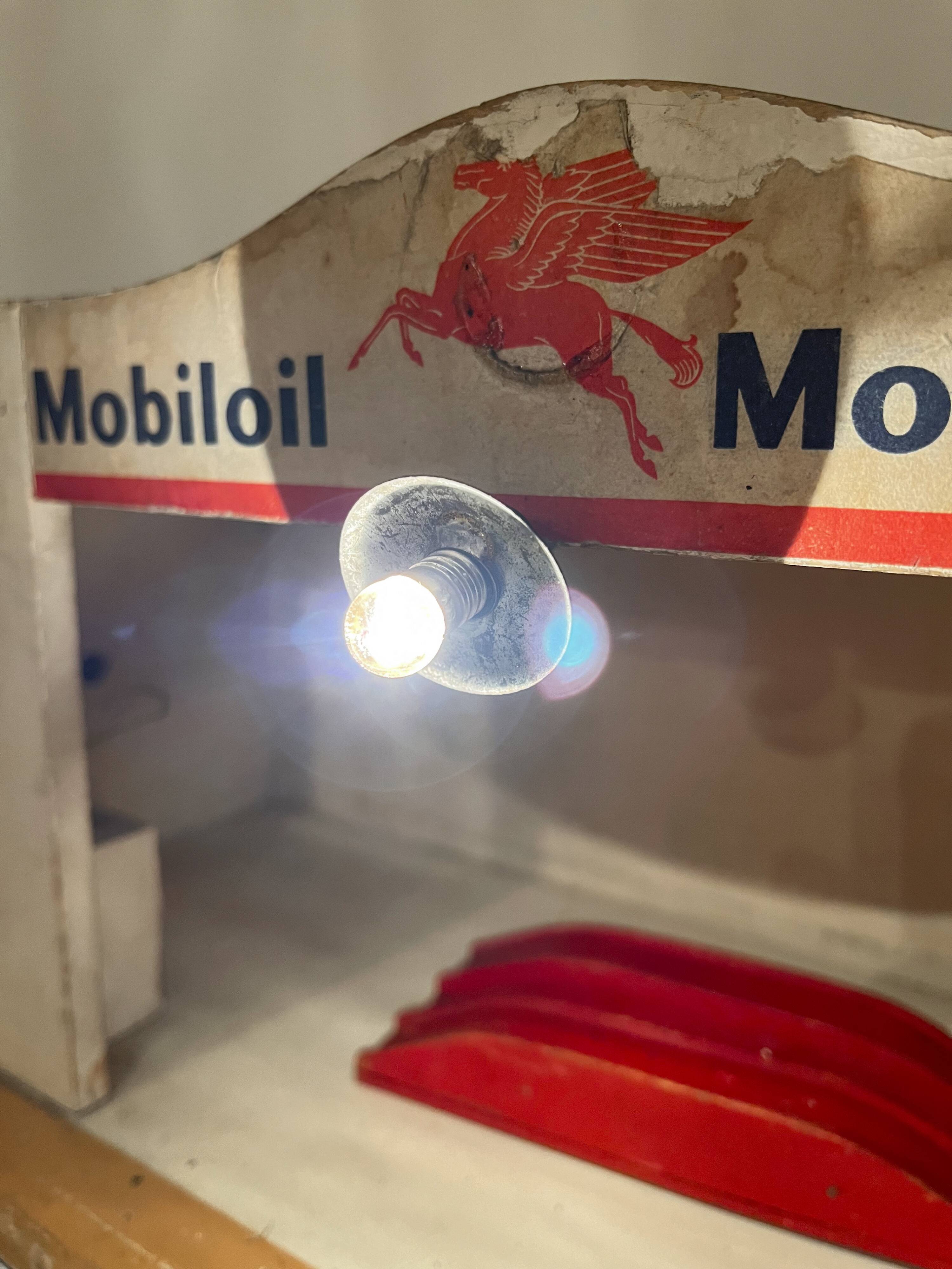 Majolu mobiloil wooden garage with elevator and lighting