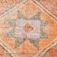 3x10 Orange & Beige Persian Vintage Runner Rug, 94x317Cm SK 22040