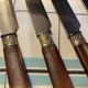 Set de 6 couteaux bakélite bicolore