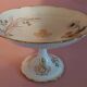 Porcelain compotier monogram gold store of the iron bridge Paris