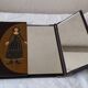 Miroir triptyque décor naïf