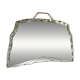 Antique beveled mirror
