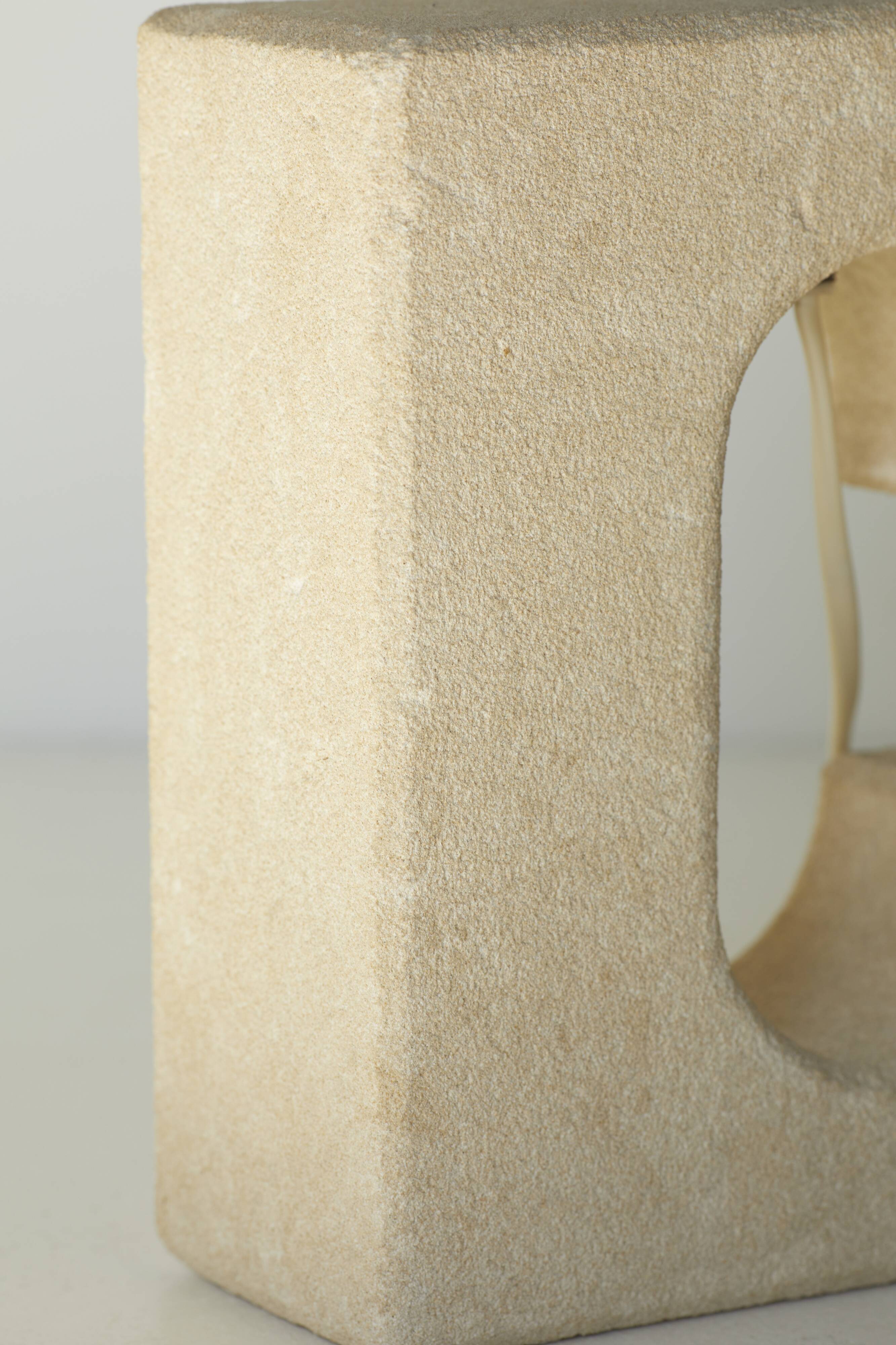 Vintage stone lamp circa 1970