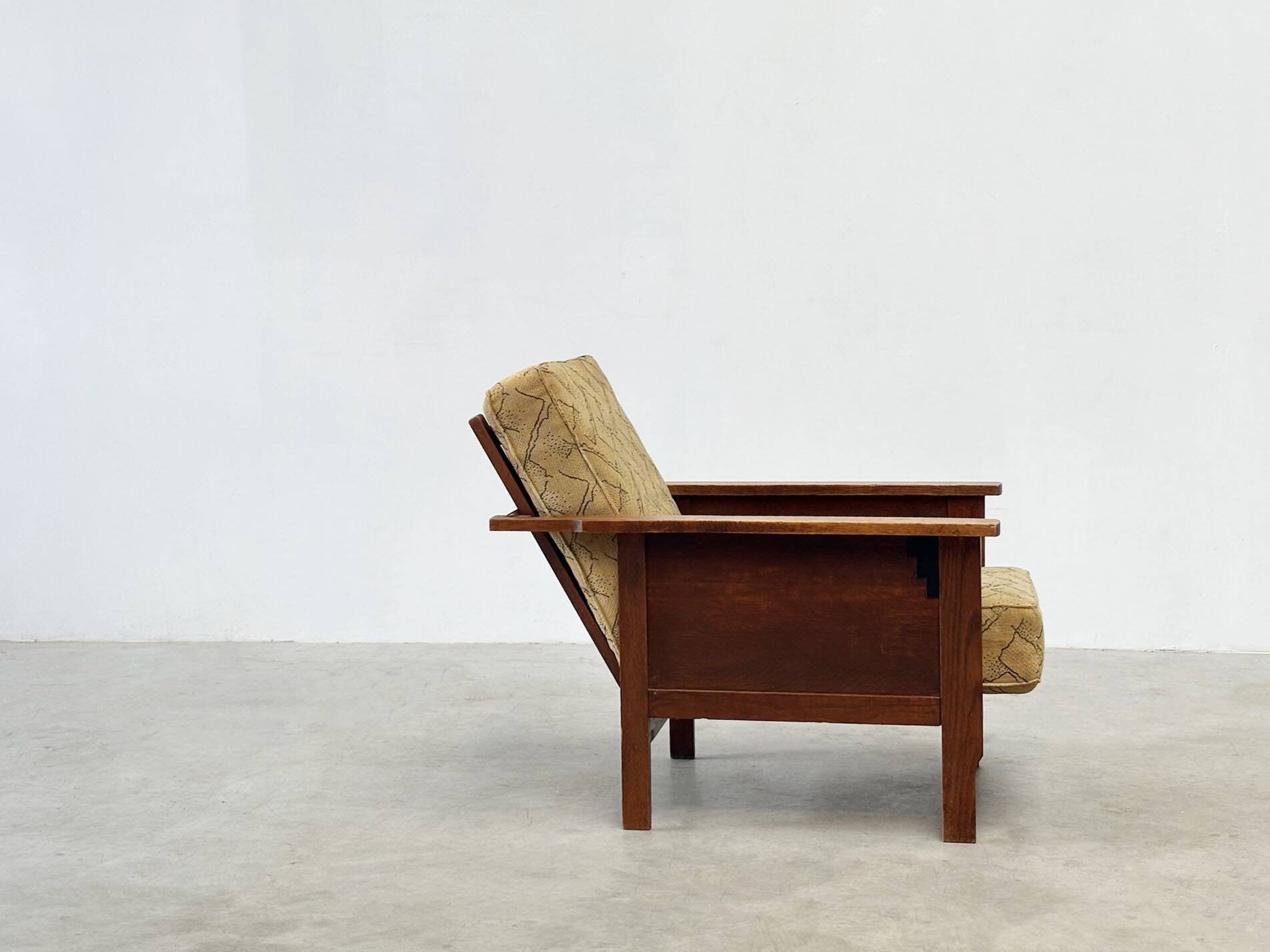 1950s Dutch lounge chair