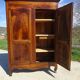 Antique solid walnut cabinet, Louis XV style