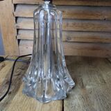 Original bedside desk lamp Crystal base Lampshade mother-of-pearl old