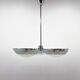 Rare Chrome-Plated Functionalist Chandelier by Zukov, 1940s