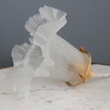 Walkman / suspension tulip in glass early twentieth century