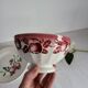 Antique faceted earthenware bowl, Digoin Badonviller