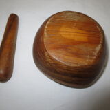 mortar and olive wood pestle