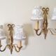 Old Louis XVI style ribbon slashes