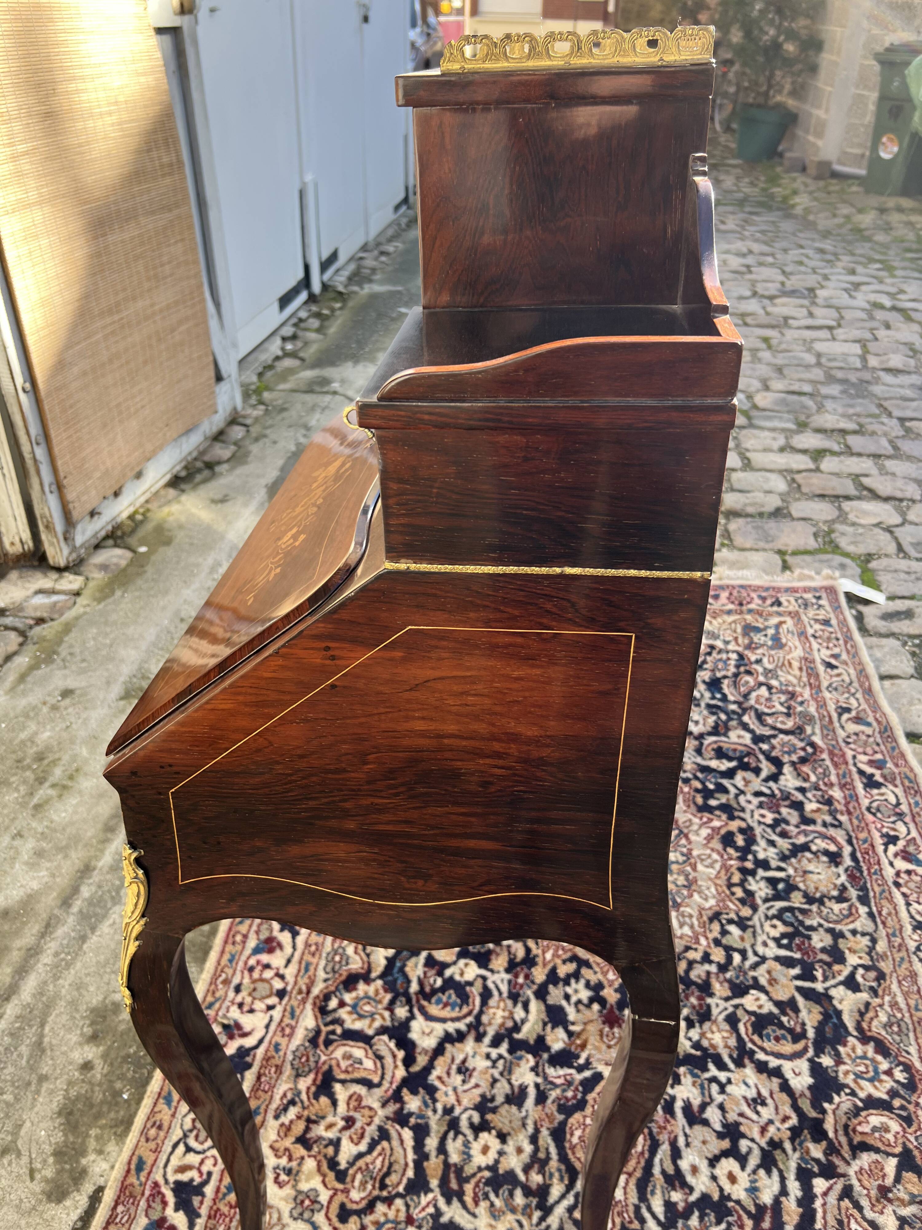 Louis XV style graduated desk