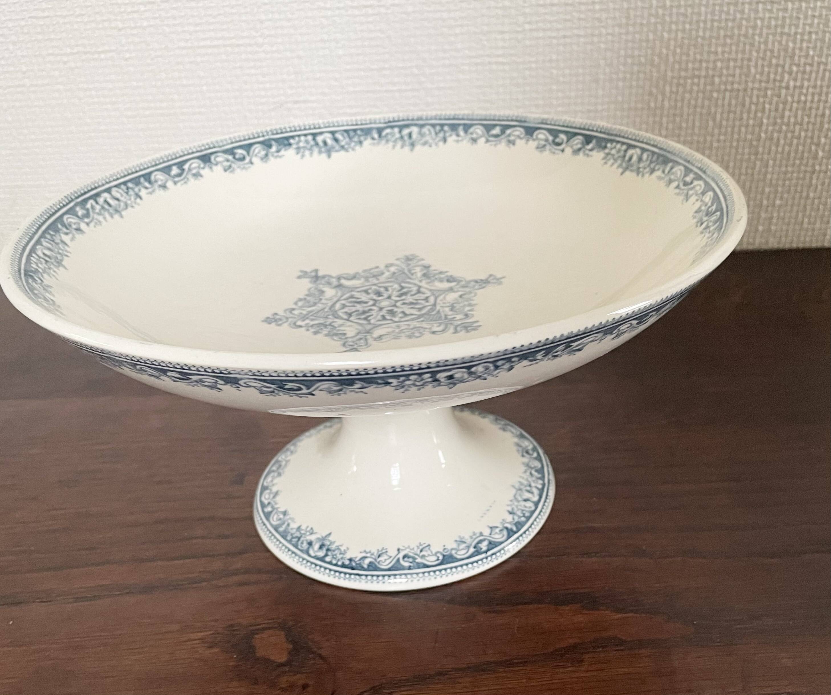 Iron earth fruit bowl, garland model