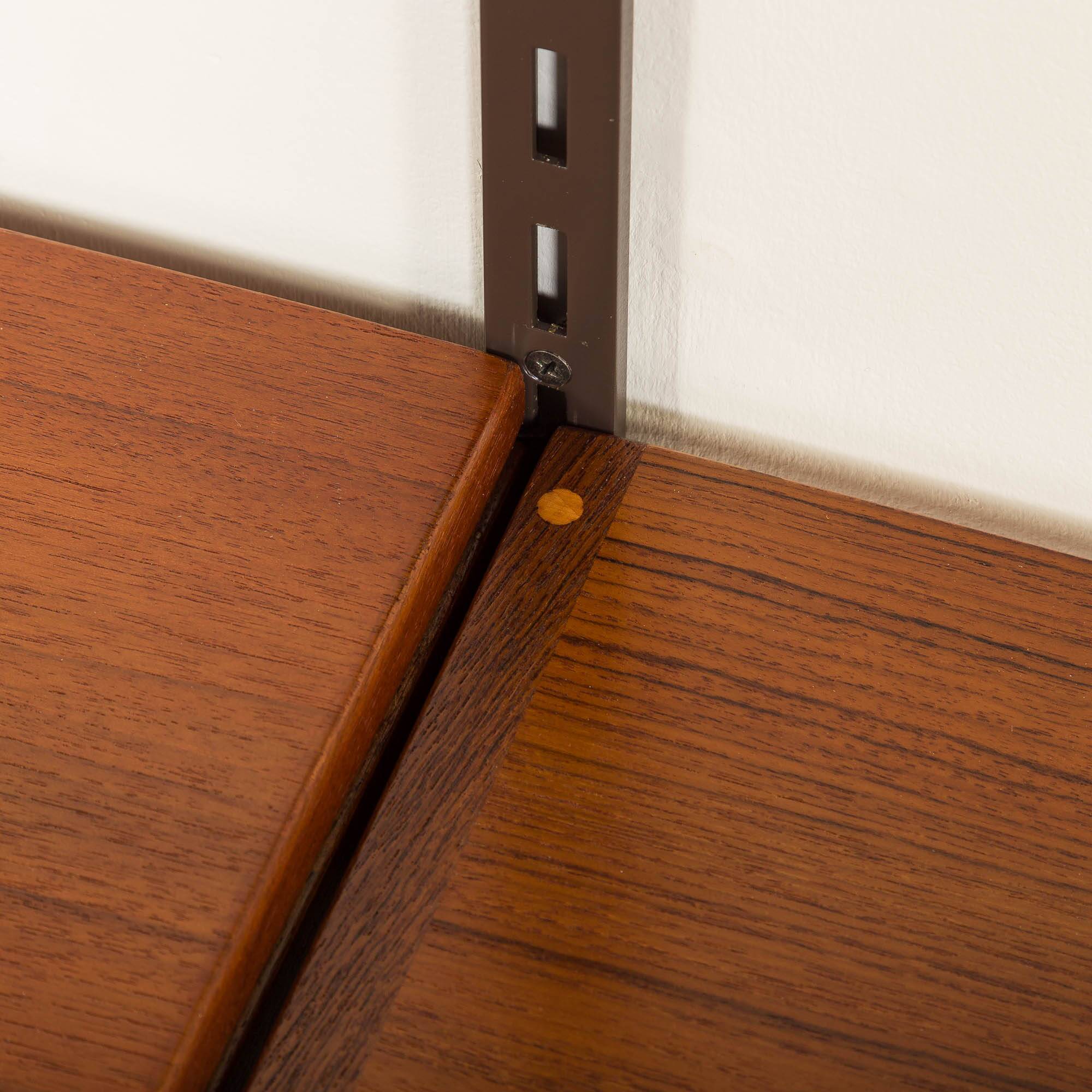 Kai Kristiansen shelving unit with a desk for FM Mobler, 1960s