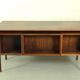 Danish Mid Century Desk in Rosewood by Erik Brouer, 1960s Denmark