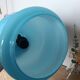 Vintage turquoise opaline glass pendant – 1960s/70s