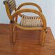 Chaise enfant baumann vintage
