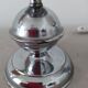 Pair of vintage opaline lamps